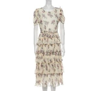 LoveShackFancy Roxane dress, floral, “dream” pattern. XS